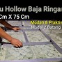 Pasang Slot Pintu Besi Plat Baja Ringan